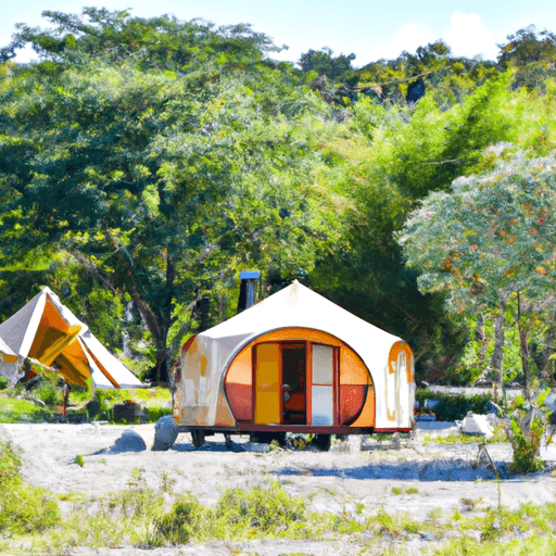 The three most popular keywords for travel & tourism in the provided text could be: 1. Glamping in Mexico 2. Unique accommodations in Mexico 3. Book glamping in Mexico