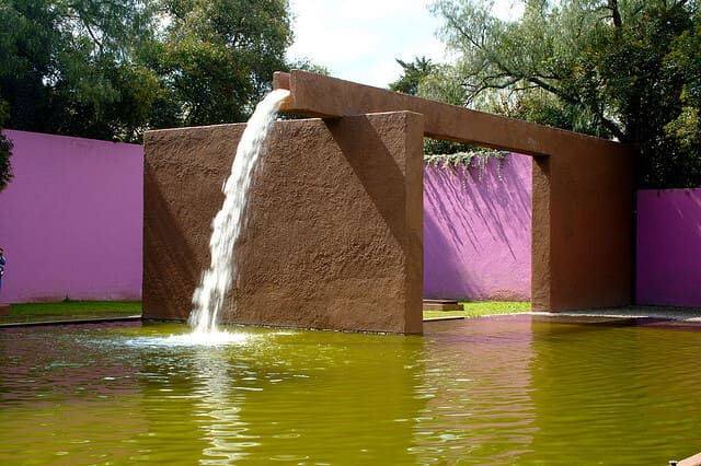 Picture of Fuente de los Amantes made by the architect Luis Barragan